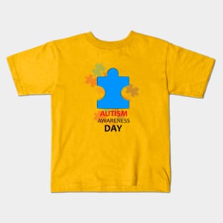 Autism awareness day gift Kids T-Shirt